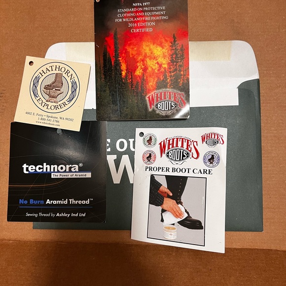 White’s Hathorn Explorer Custom firefighter boots. Rated and approved for fire. - Picture 9 of 9